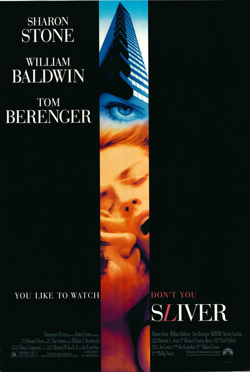 sliver 1993 one sheet poster rolled
